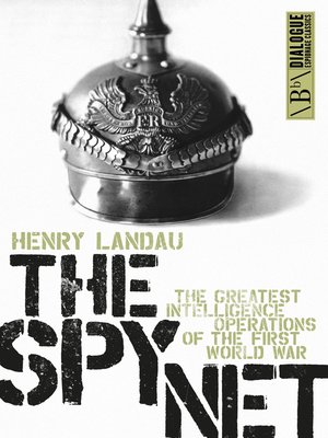 cover image of The Spy Net